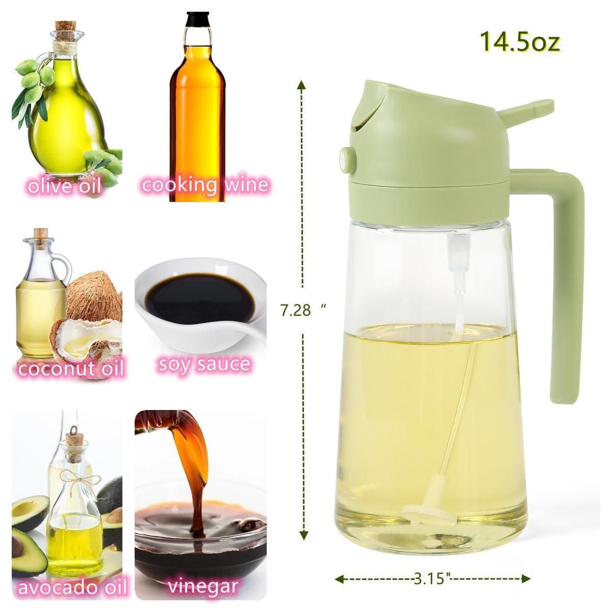 Fit-Friendly 2-in-1 Oil Sprayer: Your Partner in Healthy Cooking