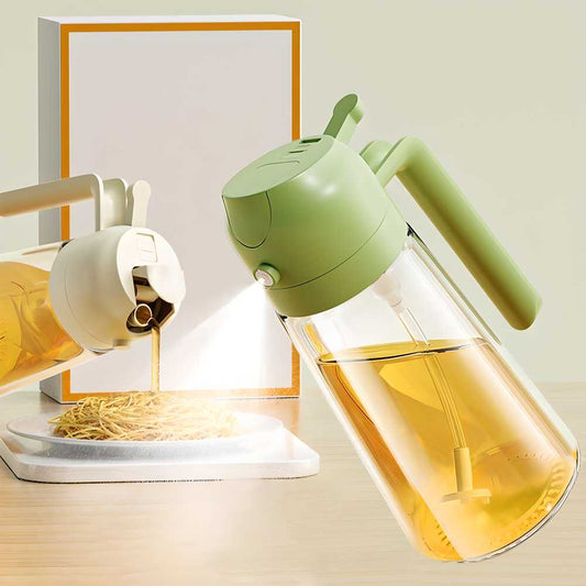 Fit-Friendly 2-in-1 Oil Sprayer: Your Partner in Healthy Cooking