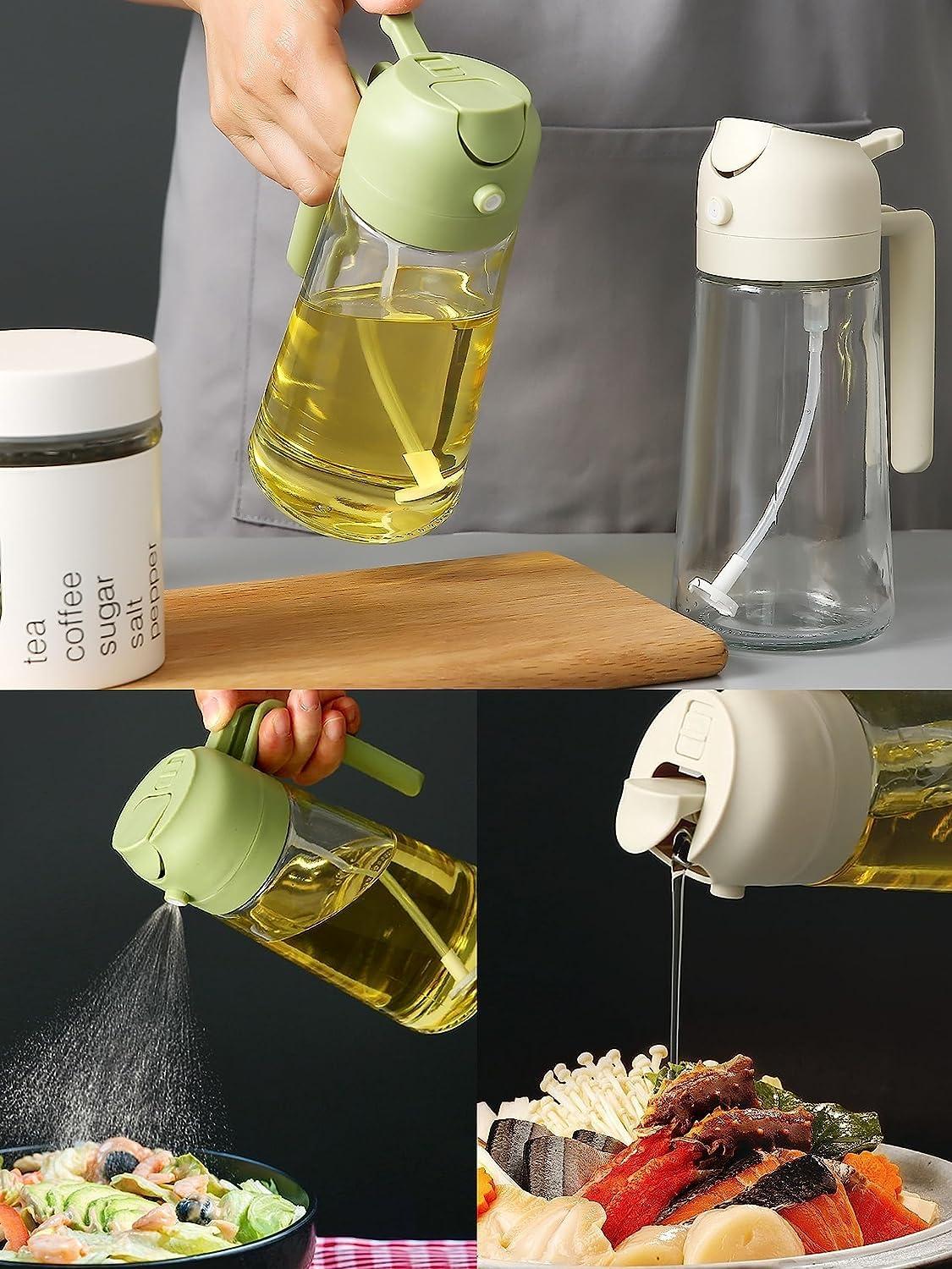 Fit-Friendly 2-in-1 Oil Sprayer: Your Partner in Healthy Cooking